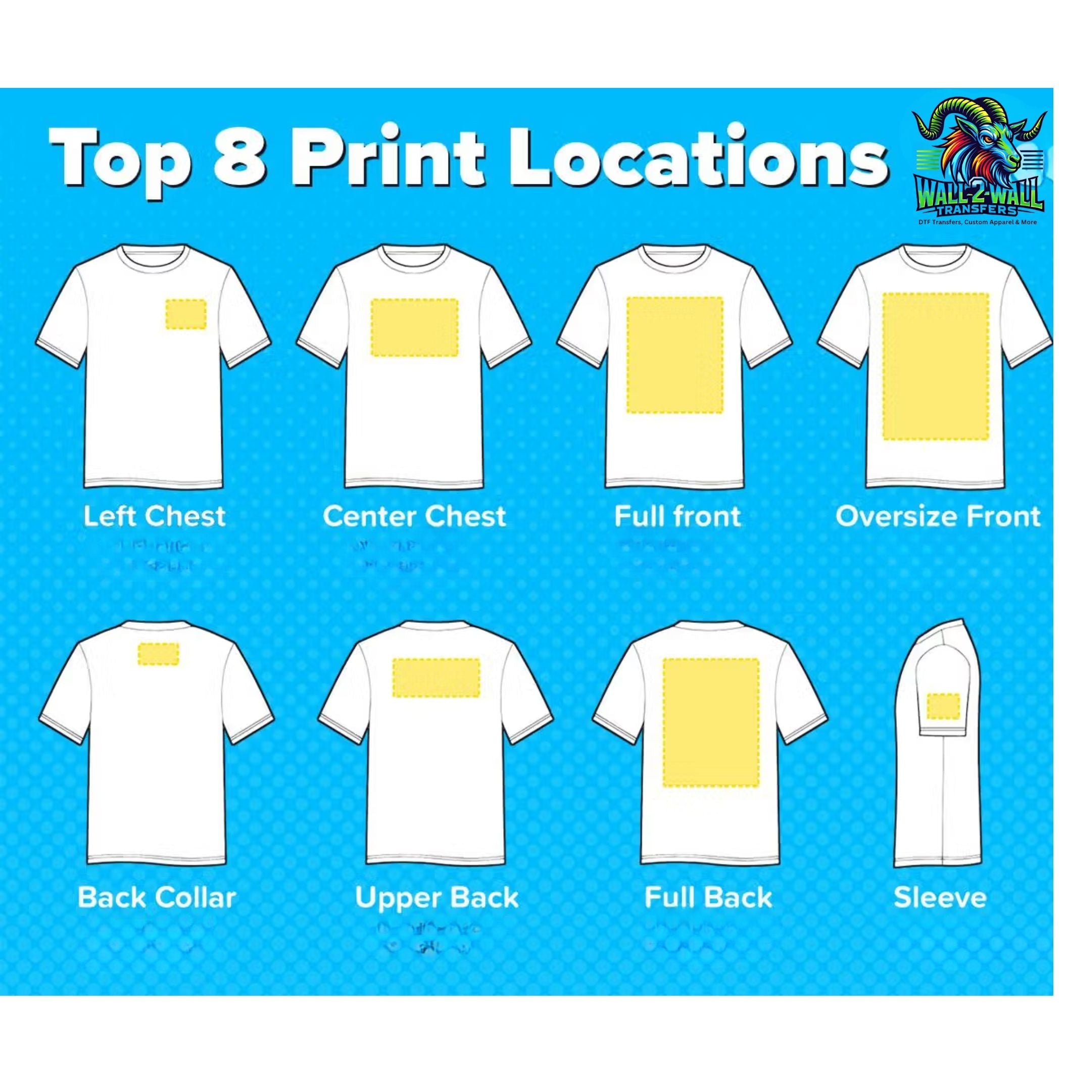 How to Size Your DTF Prints