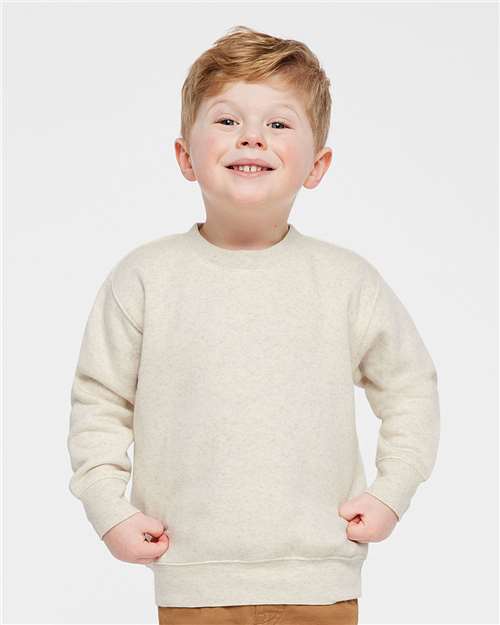 Toddler Fleece Crewneck Sweatshirt Rabbit Skins - 3317