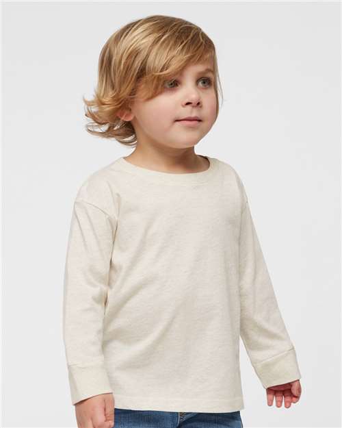 Toddler Fine Jersey Long Sleeve Tee Rabbit Skins - 3302