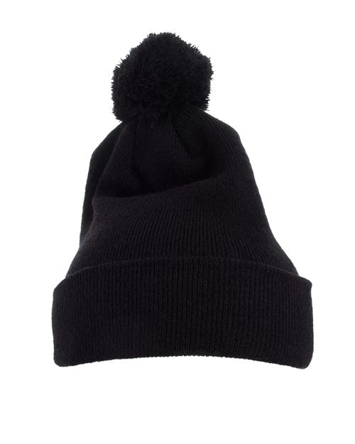 Pom-Pom Cuffed Knit Beanie YP Classics - 1501P