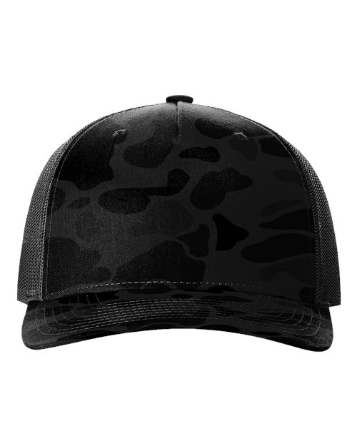 Five-Panel Printed Trucker Cap Richardson - 112PFP