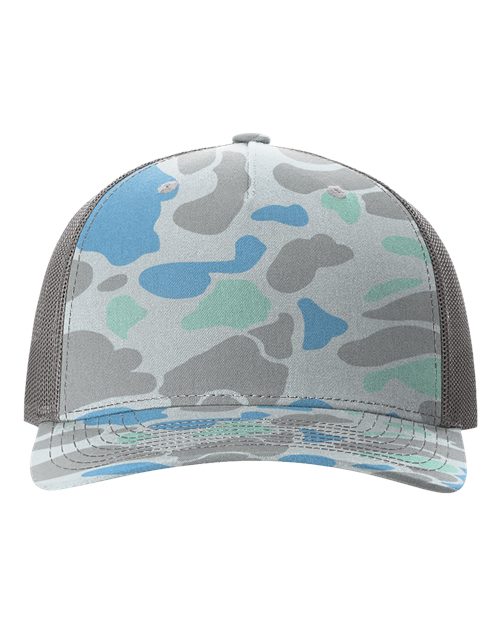 Five-Panel Printed Trucker Cap Richardson - 112PFP