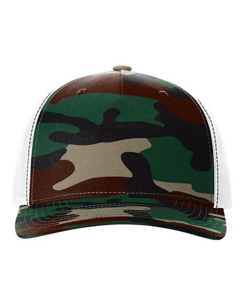 Five-Panel Printed Trucker Cap Richardson - 112PFP