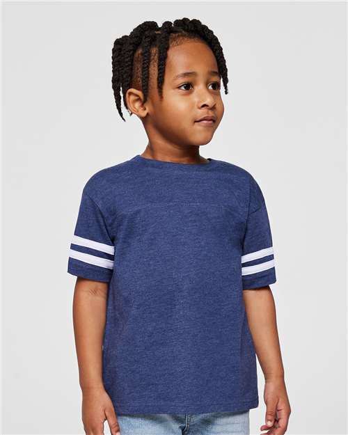 Toddler Football Fine Jersey Tee Rabbit Skins - 3037