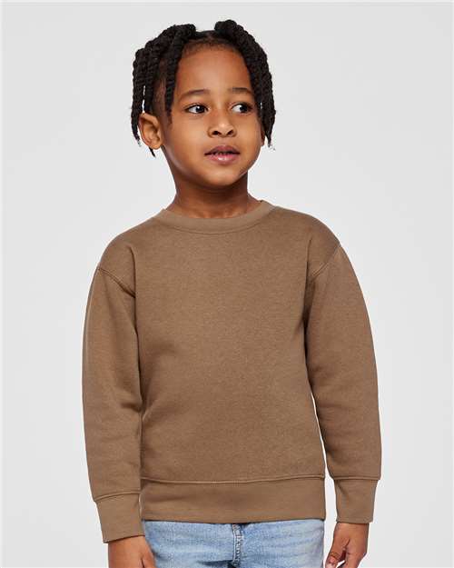 Toddler Fleece Crewneck Sweatshirt Rabbit Skins - 3317