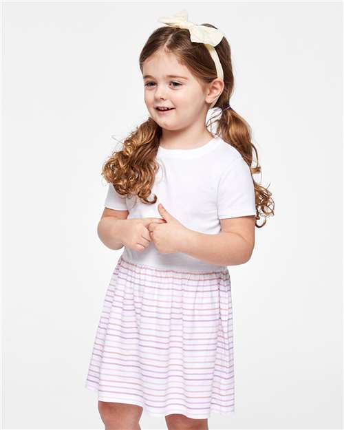 Toddler Fine Jersey Dress Rabbit Skins - 5333