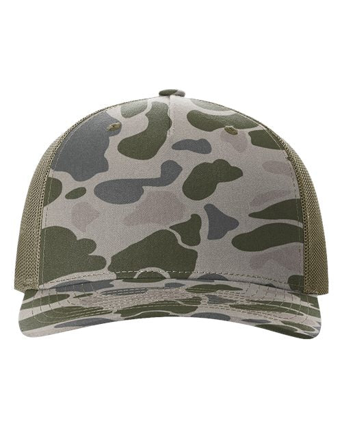 Five-Panel Printed Trucker Cap Richardson - 112PFP