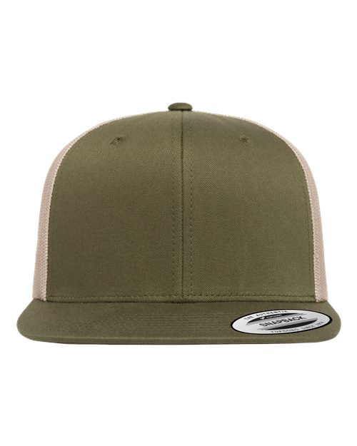 Retro High Profile Trucker Cap YP Classics - 6609
