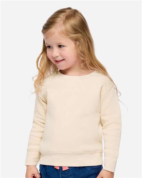 Toddler Fleece Crewneck Sweatshirt Rabbit Skins - 3317