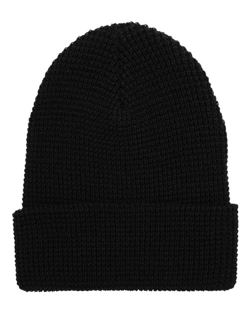 Waffle Cuffed Knit Beanie YP Classics - 2501K
