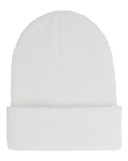 Waffle Cuffed Knit Beanie YP Classics - 2501K