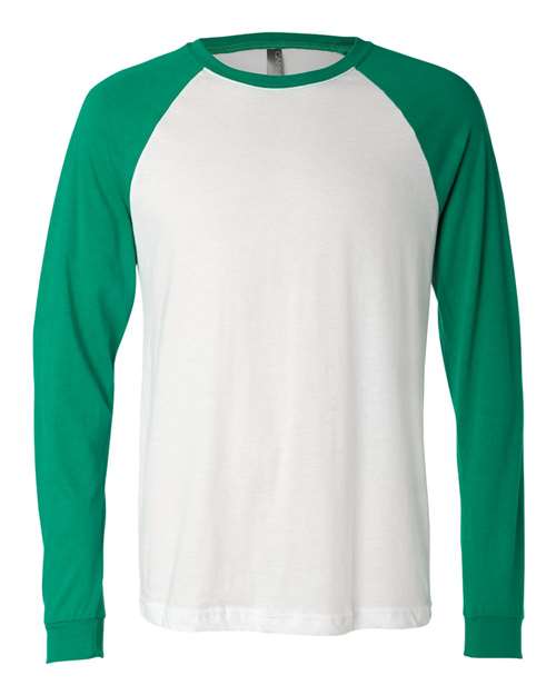 Men's Long Sleeve Jersey Baseball Tee BELLA + CANVAS - 3000