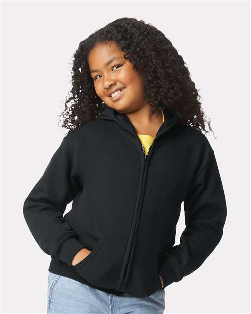 Youth Heavy Blend™ Full-Zip Hooded Sweatshirt Gildan - 18600B