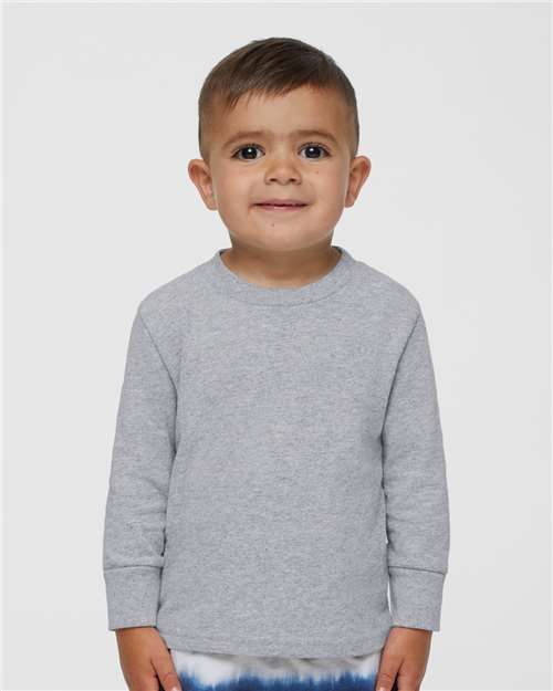 Toddler Cotton Jersey Long Sleeve Tee Rabbit Skins - 3311