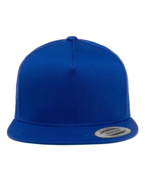 Five-Panel Cotton Twill Snapback Cap YP Classics - 6007