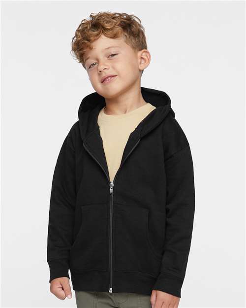 Toddler Full-Zip Fleece Hoodie Sweatshirt Rabbit Skins - 3346