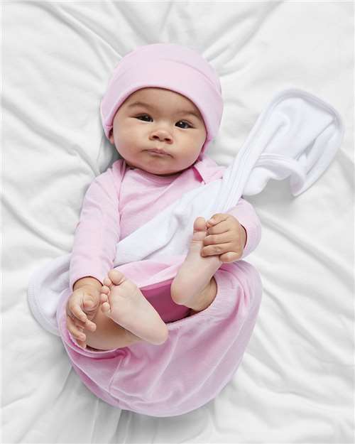Infant Baby Rib Layette Rabbit Skins - 4406