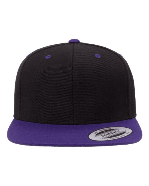 Premium Flat Bill Snapback Cap YP Classics - 6089M
