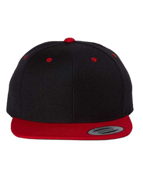 Premium Flat Bill Snapback Cap YP Classics - 6089M