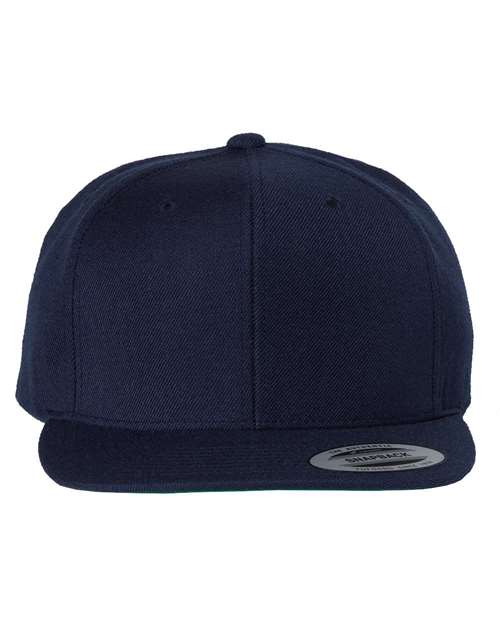 Premium Flat Bill Snapback Cap YP Classics - 6089M