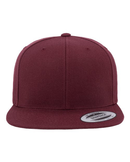 Premium Flat Bill Snapback Cap YP Classics - 6089M