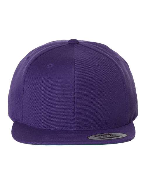 Premium Flat Bill Snapback Cap YP Classics - 6089M