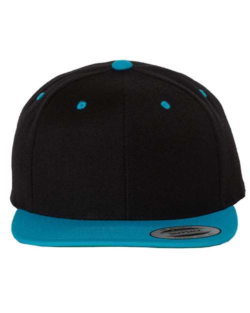 Premium Flat Bill Snapback Cap YP Classics - 6089M