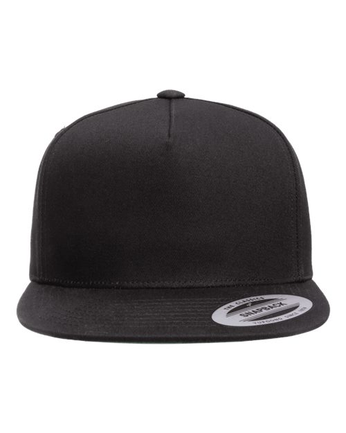 Five-Panel Cotton Twill Snapback Cap YP Classics - 6007