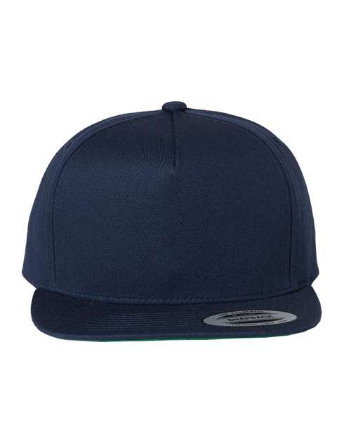 Five-Panel Cotton Twill Snapback Cap YP Classics - 6007