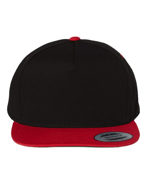 Five-Panel Cotton Twill Snapback Cap YP Classics - 6007