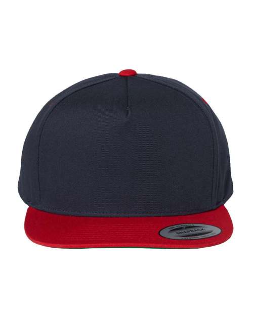 Five-Panel Cotton Twill Snapback Cap YP Classics - 6007