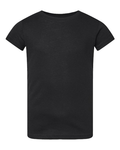Toddler Girls Fine Jersey Tee Rabbit Skins - 3316