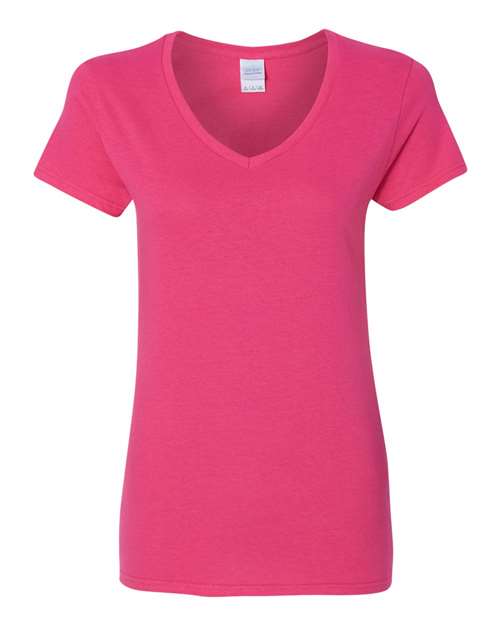 Women's Heavy Cotton™ V-Neck T-Shirt Gildan - 5V00L