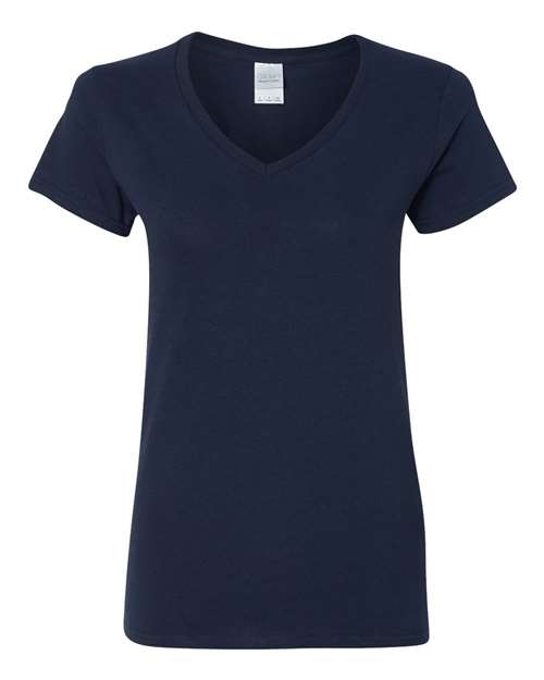 Women's Heavy Cotton™ V-Neck T-Shirt Gildan - 5V00L