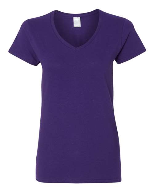 Women's Heavy Cotton™ V-Neck T-Shirt Gildan - 5V00L