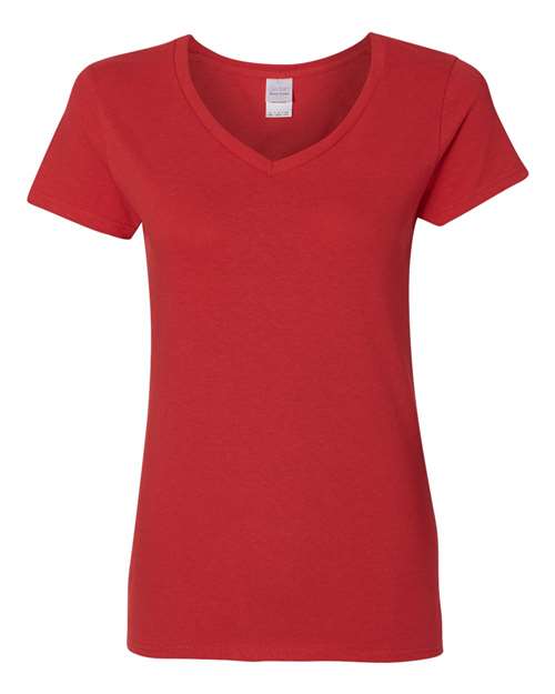 Women's Heavy Cotton™ V-Neck T-Shirt Gildan - 5V00L