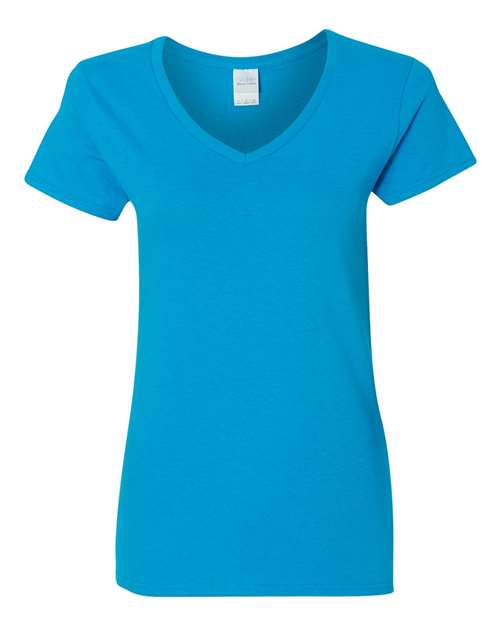 Women's Heavy Cotton™ V-Neck T-Shirt Gildan - 5V00L