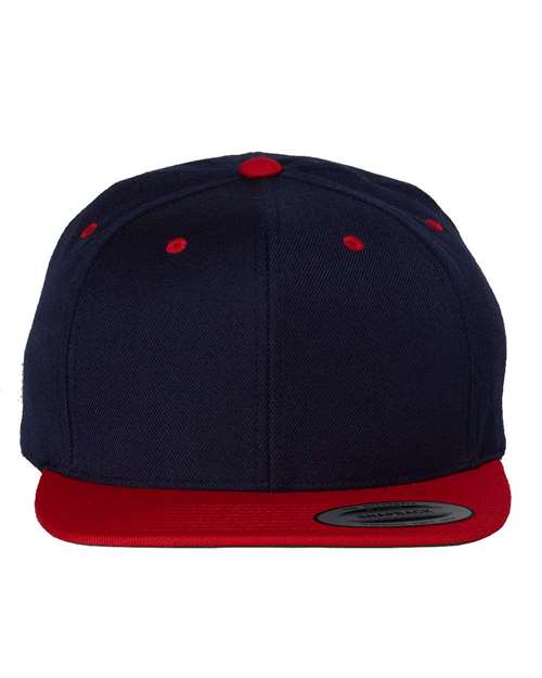 Premium Flat Bill Snapback Cap YP Classics - 6089M