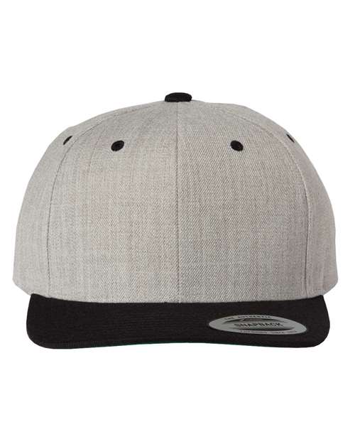 Premium Flat Bill Snapback Cap YP Classics - 6089M