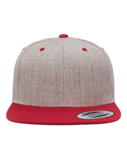 Premium Flat Bill Snapback Cap YP Classics - 6089M