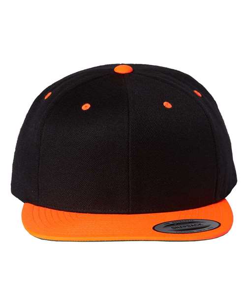 Premium Flat Bill Snapback Cap YP Classics - 6089M