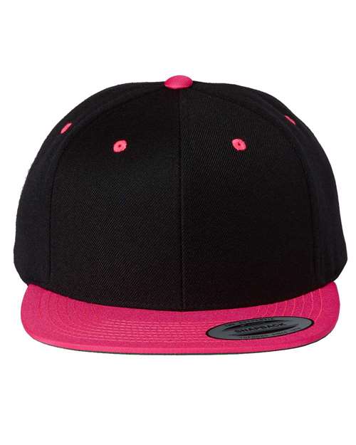 Premium Flat Bill Snapback Cap YP Classics - 6089M