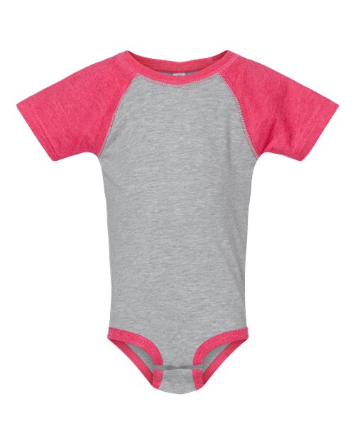 Infant Baseball Fine Jersey Bodysuit Rabbit Skins - 4430
