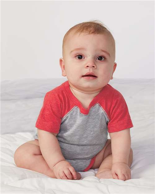 Infant Baseball Fine Jersey Bodysuit Rabbit Skins - 4430