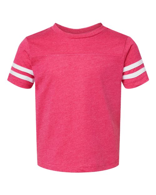 Toddler Football Fine Jersey Tee Rabbit Skins - 3037