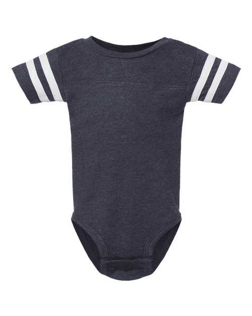 Infant Football Fine Jersey Bodysuit Rabbit Skins - 4437
