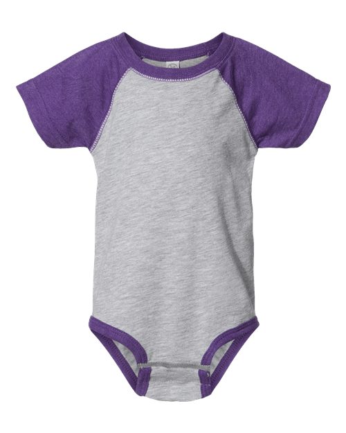 Infant Baseball Fine Jersey Bodysuit Rabbit Skins - 4430