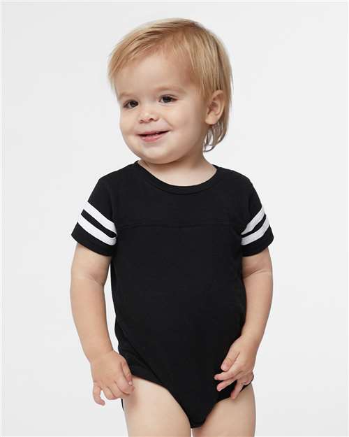Infant Football Fine Jersey Bodysuit Rabbit Skins - 4437