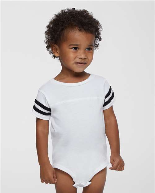 Infant Football Fine Jersey Bodysuit Rabbit Skins - 4437