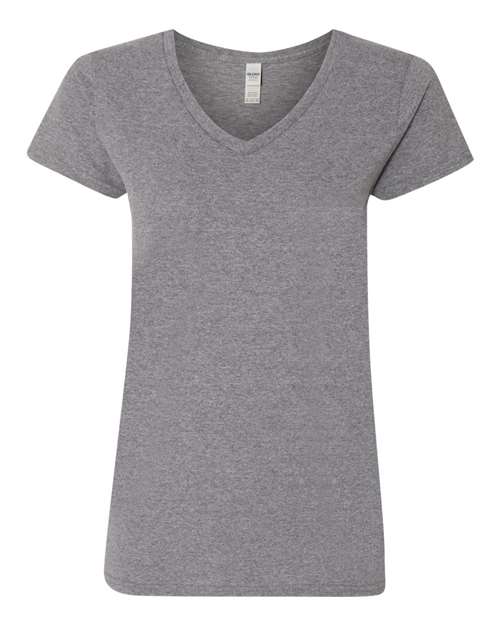 Women's Heavy Cotton™ V-Neck T-Shirt Gildan - 5V00L